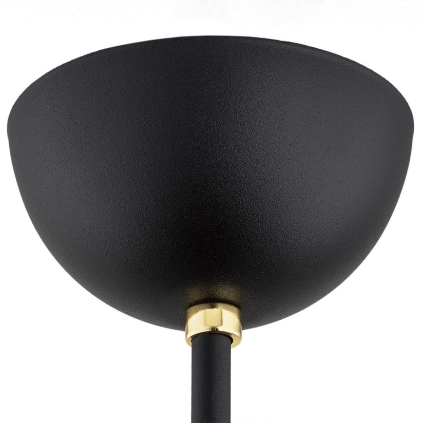 Argon 6144 - Candelabro suspenso AVILA PLUS 3xE27/15W/230V preto/dourado/branco