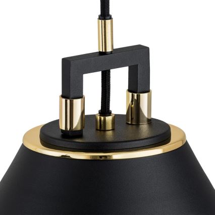 Argon 6174 - Candelabro suspenso ORTE 3xE27/15W/230V preto