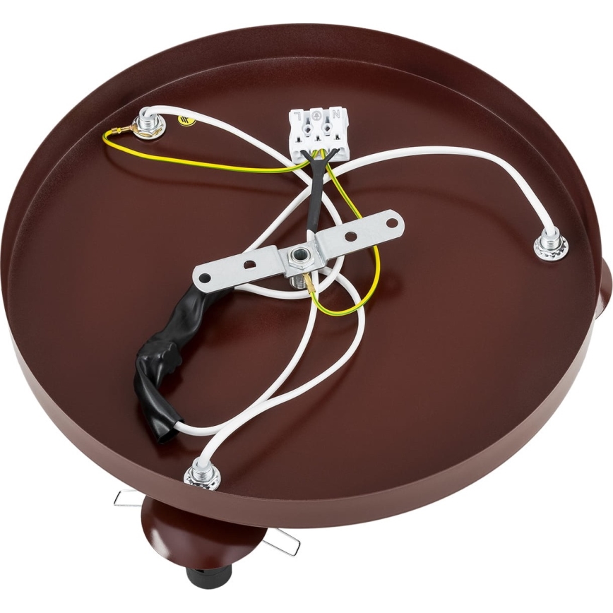 Argon 6292 - Iluminação de teto FABIO 3xE14/7W/230V alabastro castanho