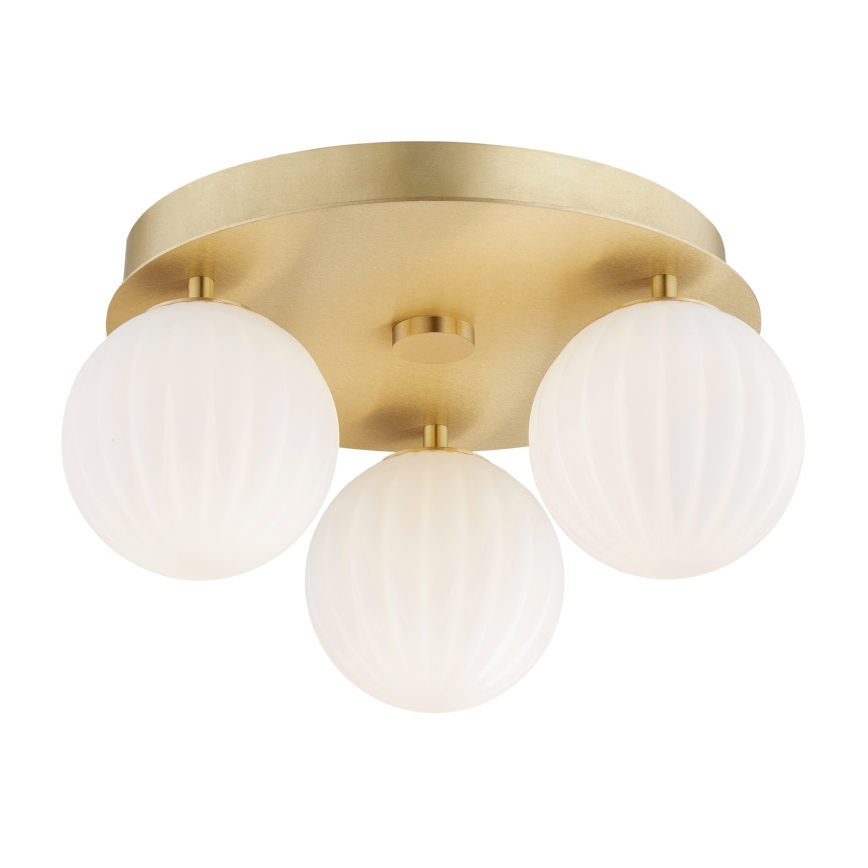 Argon 6305 - Iluminação de teto PALOMA 3xE14/7W/230V dourado/branco