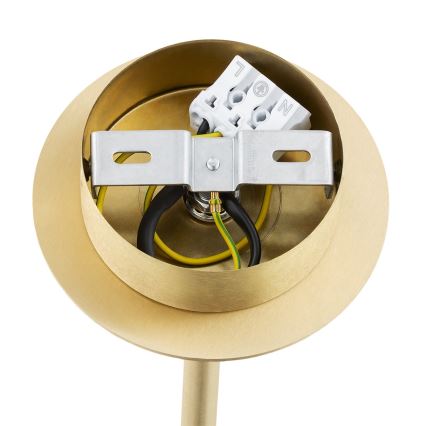 Argon 6307 - Candeeiro suspenso PALOMA 3xE14/7W/230V dourado/branco