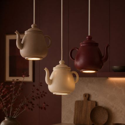 Argon 6366 - Lustre suspenso em cabo KAMAL 3xGU10/5W/230V