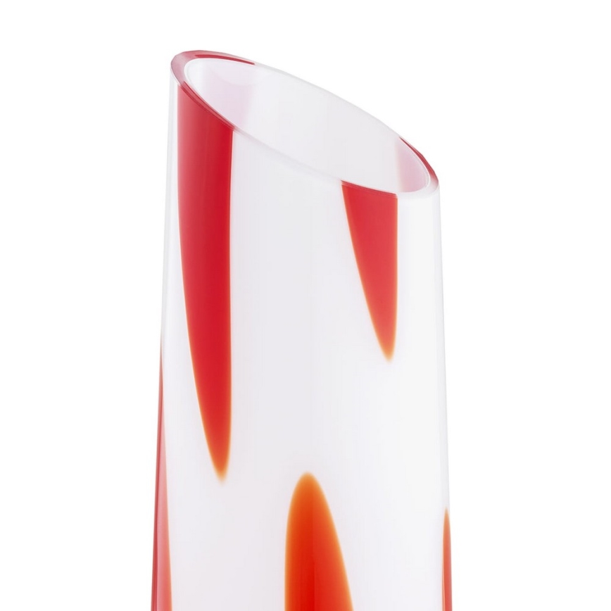 Argon 7042 - Lâmpada de pé POLONIA 2xE27/15W/230V branco/vermelho