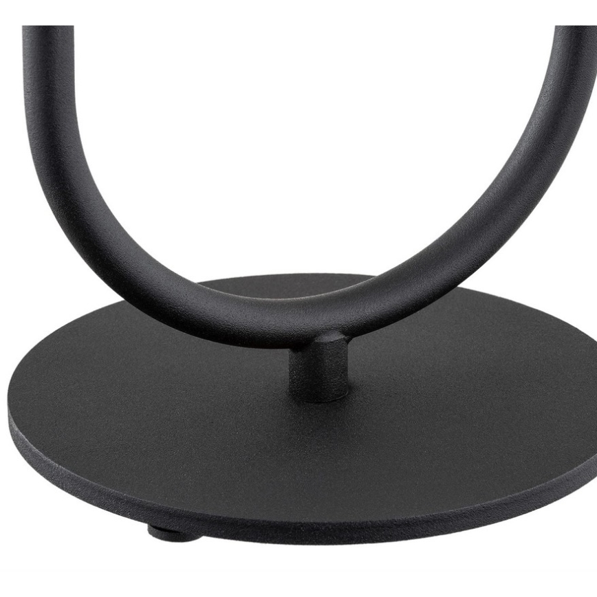 Argon 7072 - Candeeiro de mesa FERRONE 2xE14/7W/230V preto/branco/dourado