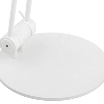 Argon 7074 - Candeeiro de pé GABIAN 2xE27/15W/230V branco