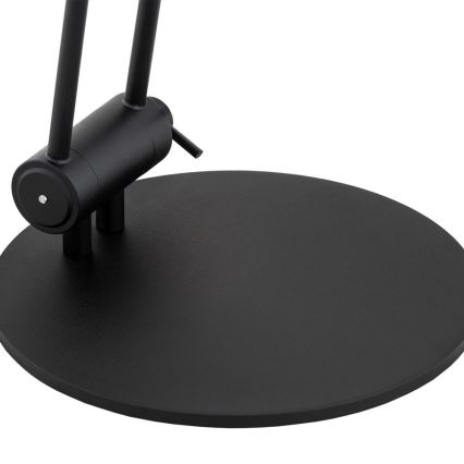 Argon 7075 - Candeeiro de chão GABIAN 2xE27/15W/230V preto