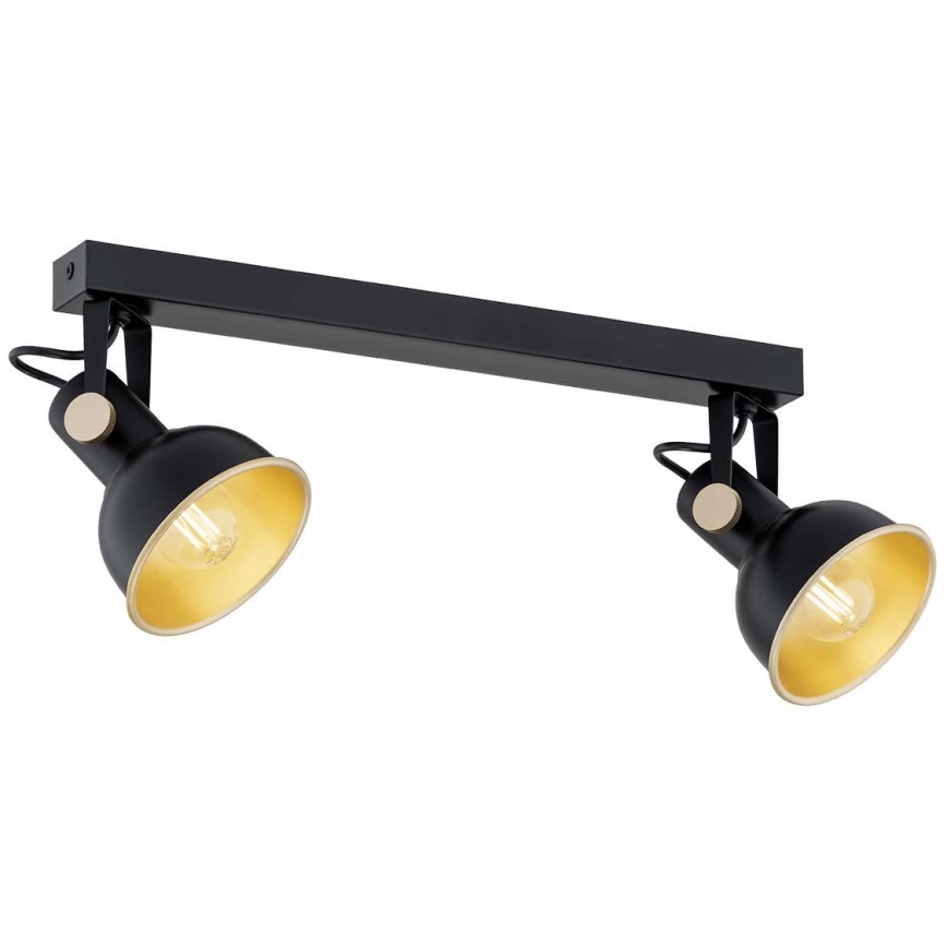 Argon 7142 - Foco LENORA 2xE14/7W/230V preto