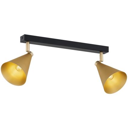 Argon 7149 - Foco LUCINDA 2xE14/7W/230V dourada