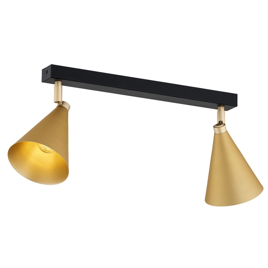 Argon 7149 - Foco LUCINDA 2xE14/7W/230V dourada