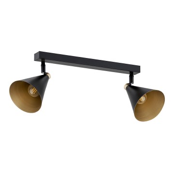 Argon 7170 - Foco LUCINDA 2xE14/7W/230V preto