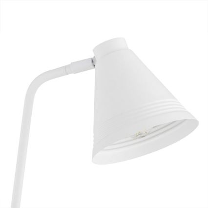 Argon 8001 - Candeeiro de chão AVALONE 1xE27/15W/230V branco