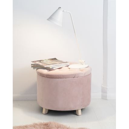 Argon 8002 - Candeeiro de mesa AVALONE 1xE27/15W/230V preto