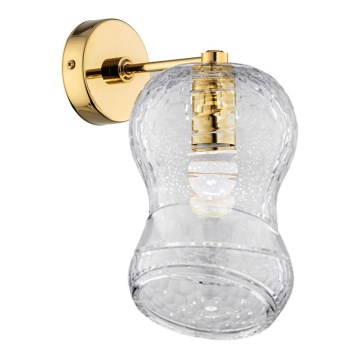 Argon 8046 - Candeeiro de parede SALERNO 1xE27/15W/230V dourado