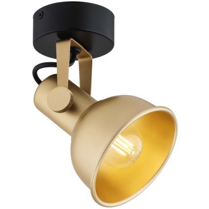 Argon 8248 - Foco LENORA 1xE14/7W/230V dourada/preto