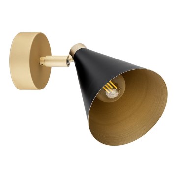 Argon 8279 - Foco LUCINDA 1xE14/7W/230V preto/dourada