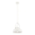 Argon 8284 - Candelabro suspenso DAKOTA 1xE27/15W/230V branco
