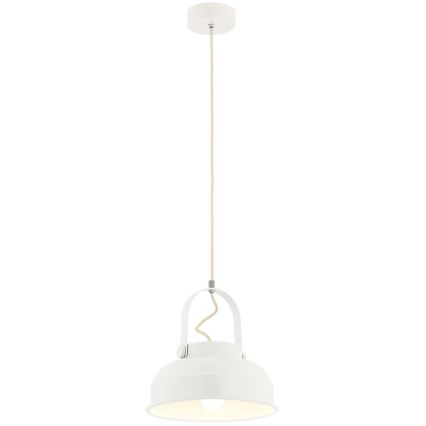 Argon 8284 - Candelabro suspenso DAKOTA 1xE27/15W/230V branco