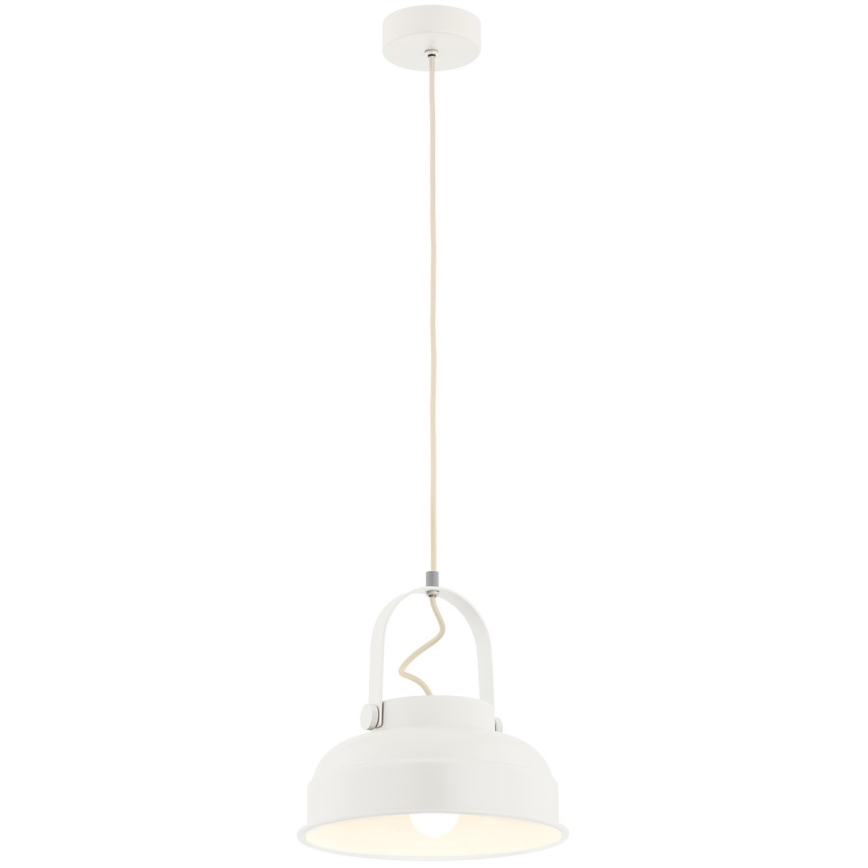 Argon 8284 - Candelabro suspenso DAKOTA 1xE27/15W/230V branco