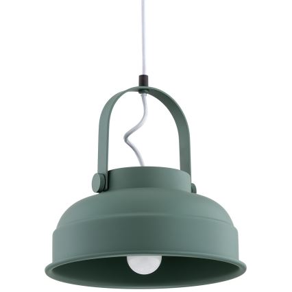 Argon 8287 - Candelabro suspenso DAKOTA 1xE27/15W/230V verde