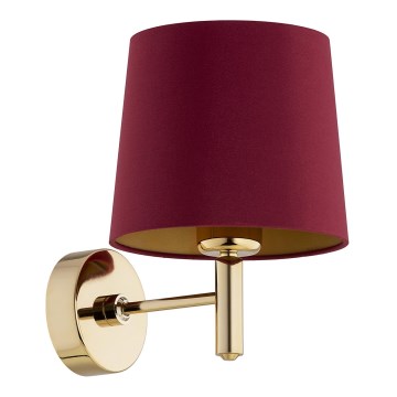 Argon 8311 - Candeeiro de parede PONTE PLUS 1xE27/15W/230V vermelho