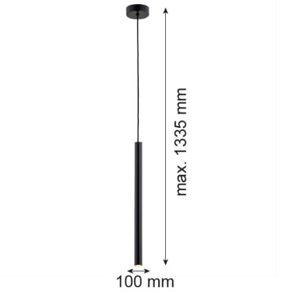 Argon 8329 - Candelabro suspenso LED RIO LED/4,2W/230V 3000K preto