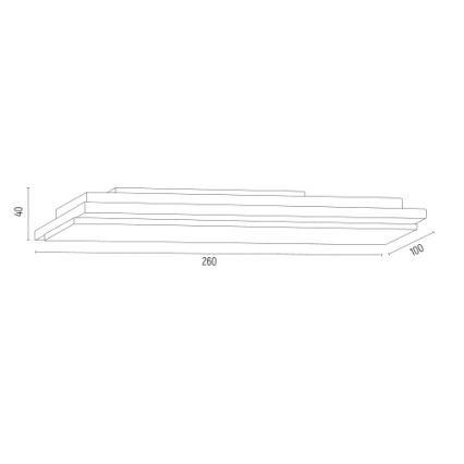 Argon 8363 - Luminária de parede LED VELO LED/7,2W/230V 3000K dourado/transparente