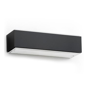 Argon 8366 - Luminária de parede CARLSON 1xE27/15W/230V 30 cm preta