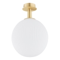 Argon 8505 - Iluminação de teto PALOMA 1xE27/15W/230V dourado/branco