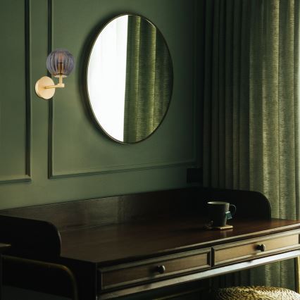 Argon 8508 - Candeeiro de parede PALOMA 1xE14/7W/230V dourado/preto