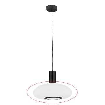 Argon 8565 - Vidro de reposição para lustre SAGUNTO PLUS E27