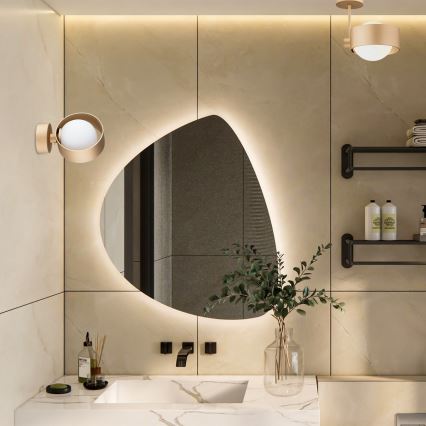 Argon 8567 - Iluminação de parede de casa de banho MASSIMO PLUS 1xG9/6W/230V IP44 dourado