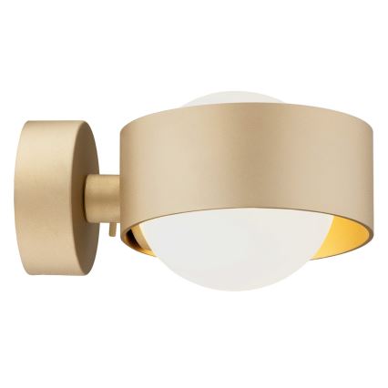 Argon 8567 - Iluminação de parede de casa de banho MASSIMO PLUS 1xG9/6W/230V IP44 dourado