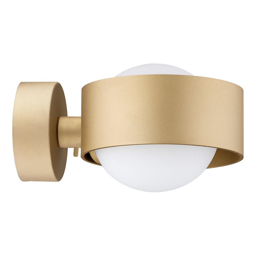 Argon 8567 - Iluminação de parede de casa de banho MASSIMO PLUS 1xG9/6W/230V IP44 dourado