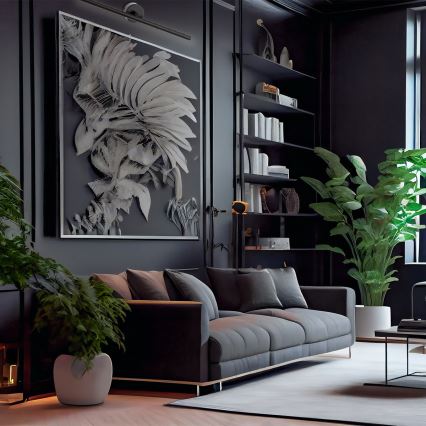 Argon 8597 - Iluminação de ilustração LED MIRIAM LED/10,8W/230V 3000K 60 cm preto