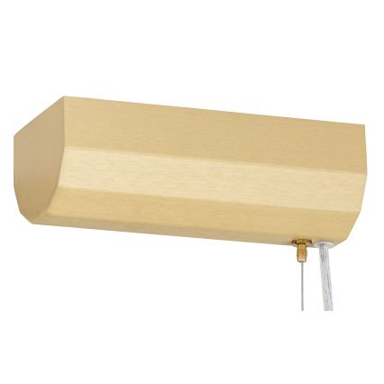Argon 8624 - Candeeiro suspenso LED HAMPTON LED/90W/230V 3000K 120 cm latão