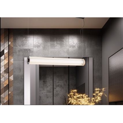 Argon 8628 - Candeeiro suspenso LED HAMPTON LED/60W/230V 3000K 80 cm preto
