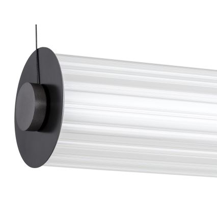 Argon 8628 - Candeeiro suspenso LED HAMPTON LED/60W/230V 3000K 80 cm preto