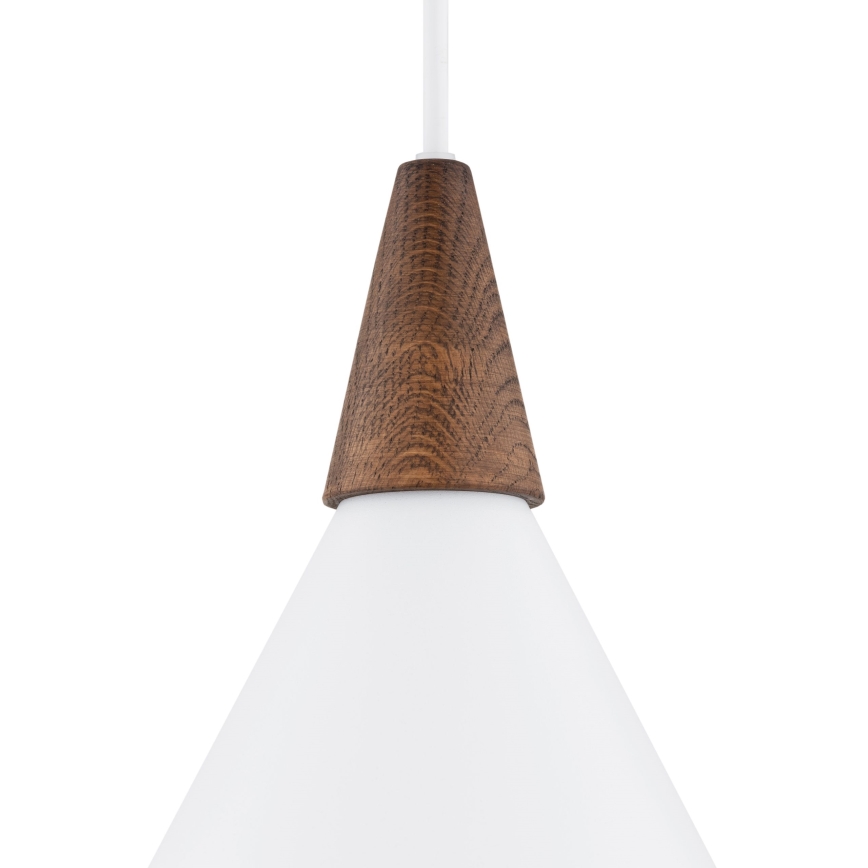 Argon 8631 - Candeeiro suspenso KEGEL 1xE27/15W/230V branco