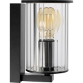 Argon 8748 - Iluminação de parede exterior NORFOLK 1xE27/15W/230V IP44 preto
