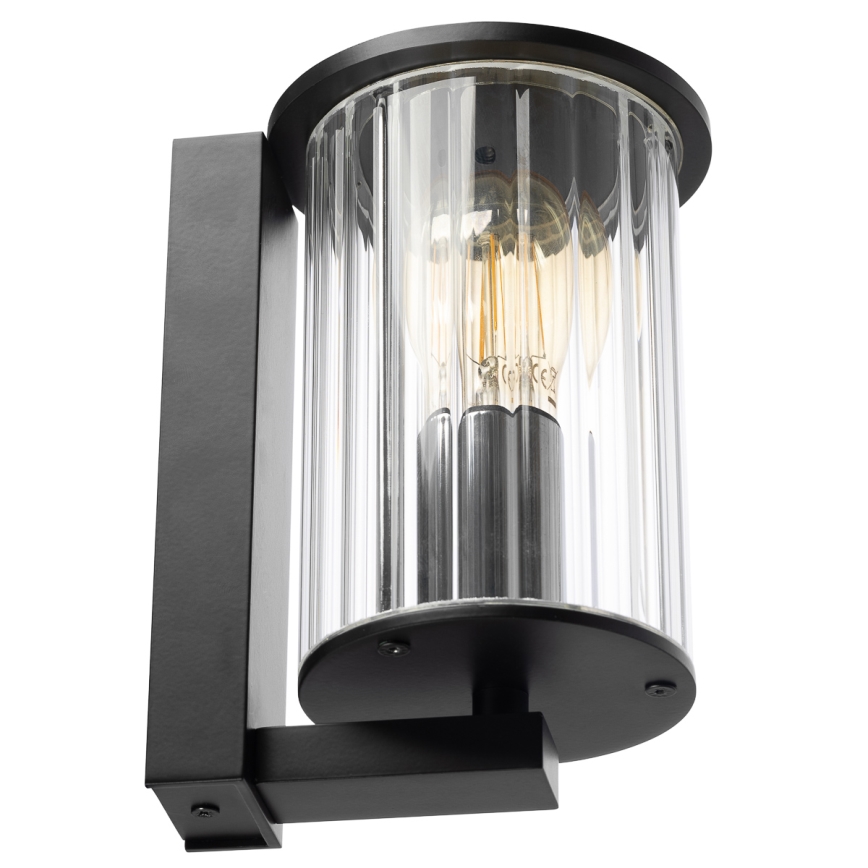 Argon 8748 - Iluminação de parede exterior NORFOLK 1xE27/15W/230V IP44 preto