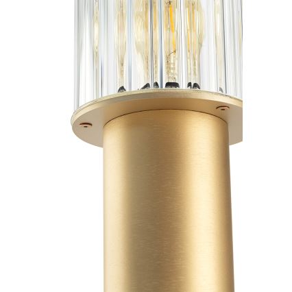 Argon 8753 - Candeeiro exterior NORFOLK 1xE27/15W/230V IP44 52cm dourado