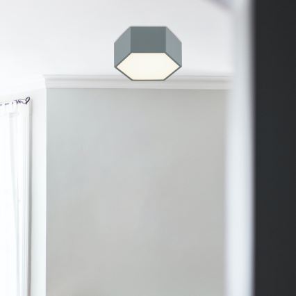 Argon 8784 - Iluminação de teto LED LIBERO LED/12W/230V 3000K cinzento