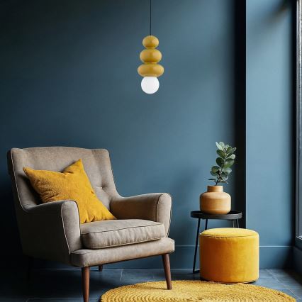 Argon 8787 - Candeeiro para casa de banho em fio ORLANDO PLUS 1xG9/6W/230V IP44 castanho