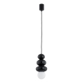 Argon 8788 - Lustre para casa de banho suspenso por cabo ORLANDO PLUS 1xG9/6W/230V IP44 preto