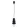 Argon 8788 - Lustre para casa de banho suspenso por cabo ORLANDO PLUS 1xG9/6W/230V IP44 preto
