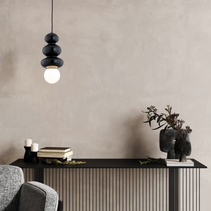 Argon 8788 - Lustre para casa de banho suspenso por cabo ORLANDO PLUS 1xG9/6W/230V IP44 preto