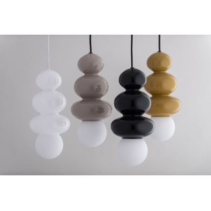 Argon 8788 - Lustre para casa de banho suspenso por cabo ORLANDO PLUS 1xG9/6W/230V IP44 preto