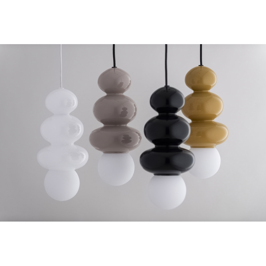 Argon 8788 - Lustre para casa de banho suspenso por cabo ORLANDO PLUS 1xG9/6W/230V IP44 preto