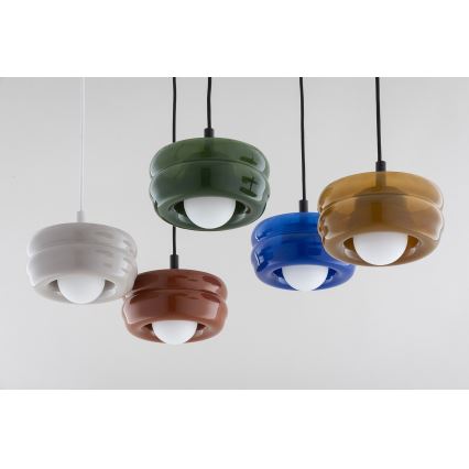 Argon 8815 - Candeeiro suspenso TEVO 1xG9/4,5W/230V verde