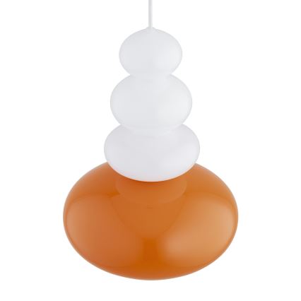 Argon 8822 - Candeeiro suspenso DIEGO 1xGU10/5W/230V branco/laranja